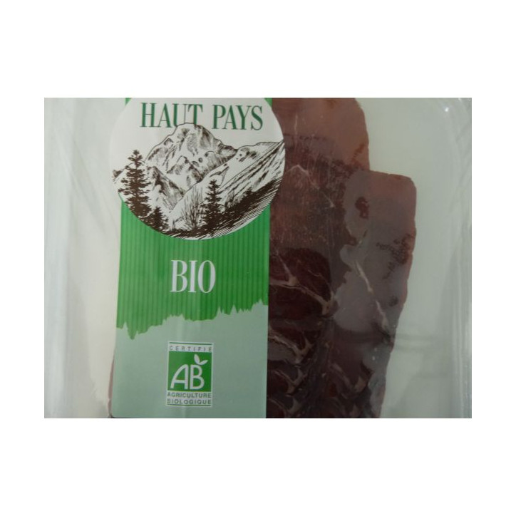 VIANDE DE BOEUF SECHEE BIO 16 TRS  80GRS
