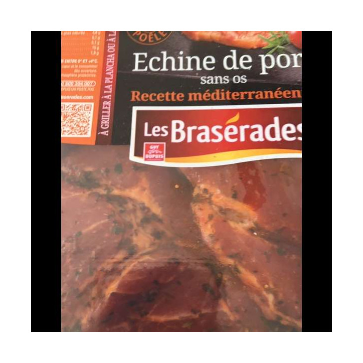 ECHINE DE PORC 600 GR