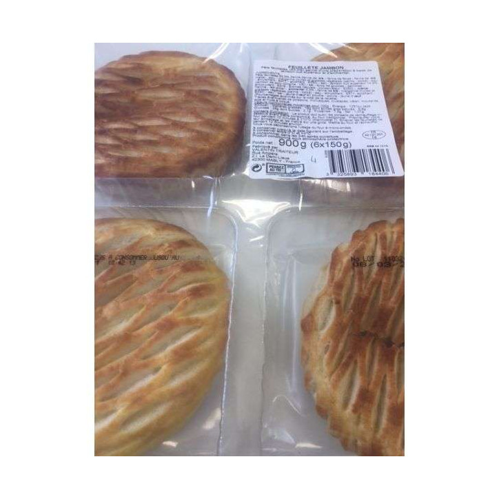 FEUILLETE SAUMON X 6  840 GR