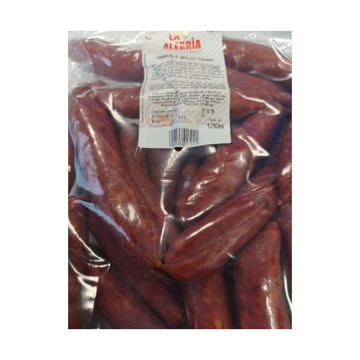 CHORIZO A GRILLER 1.800KG ENV