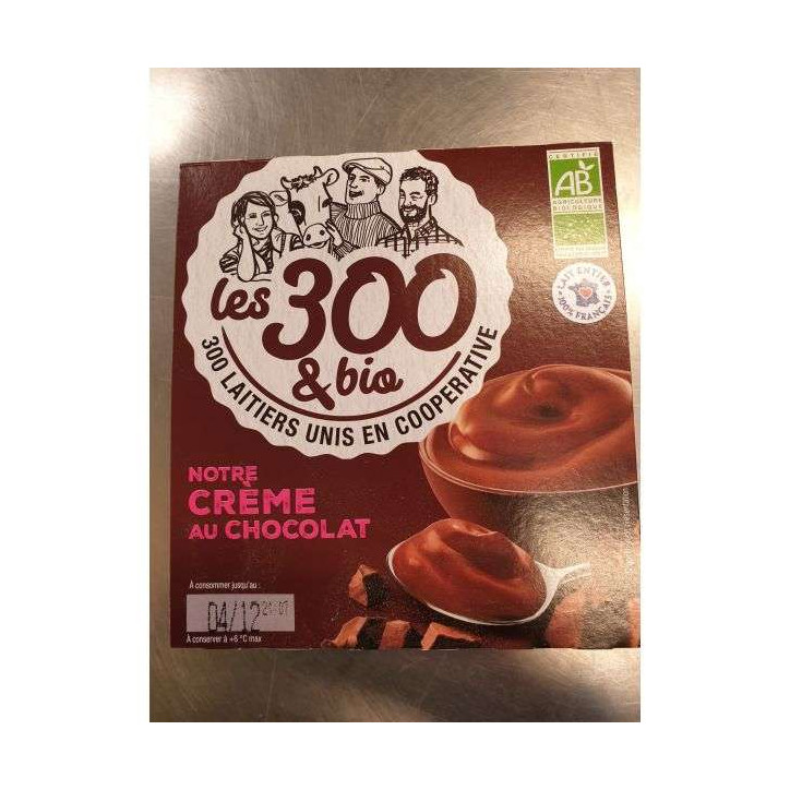 CREME AU CHOCOLAT BIO 380G