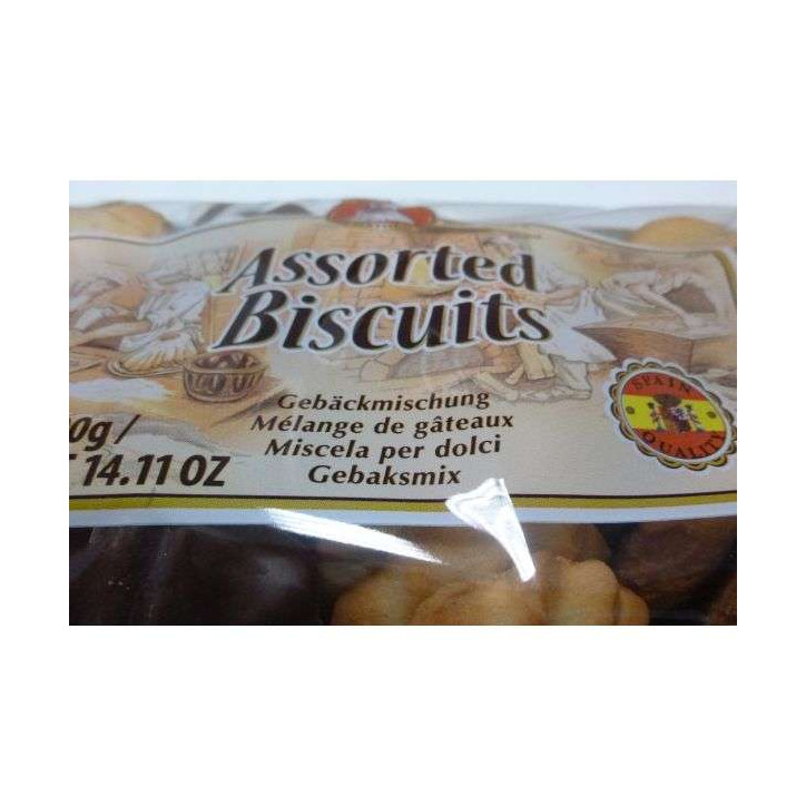 ASSORTIMENTS BISCUITS PLAQUE 400 GR