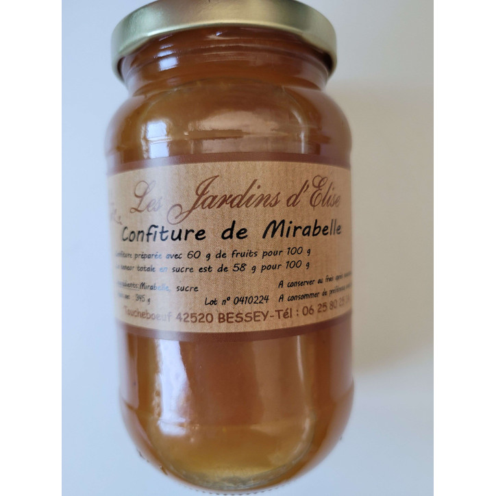 CONFITURE MIRABELLE 345G