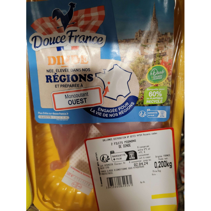 FILET MIGNON DINDE 200G