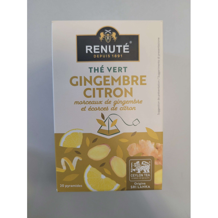 THE VERT GINGEMBRE CITRON 32G