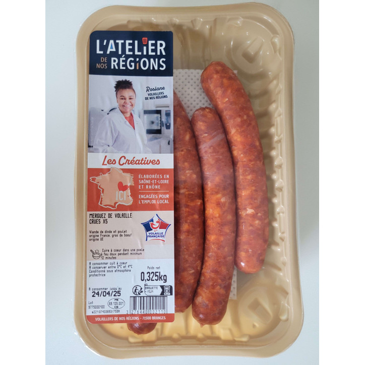 MERGUEZ VOLAILLE 325G