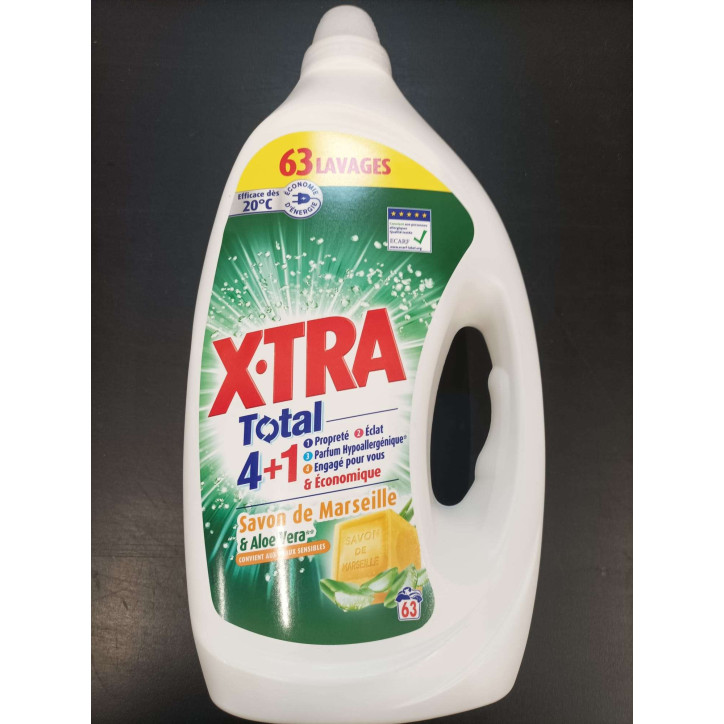 LESSIVE XTRA 63 LAVAGES