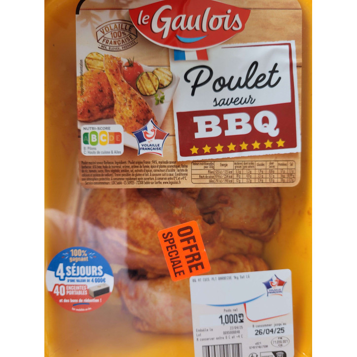 HAUT CUISSE BBQ 1KG