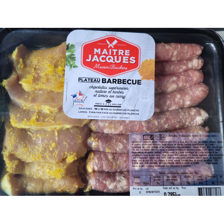 PLATEAU BBQ CURRY 785G