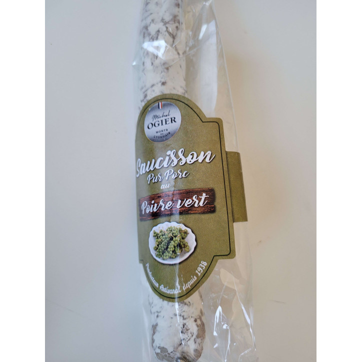 SAUCISSON SEC POIVRE VERT 150G