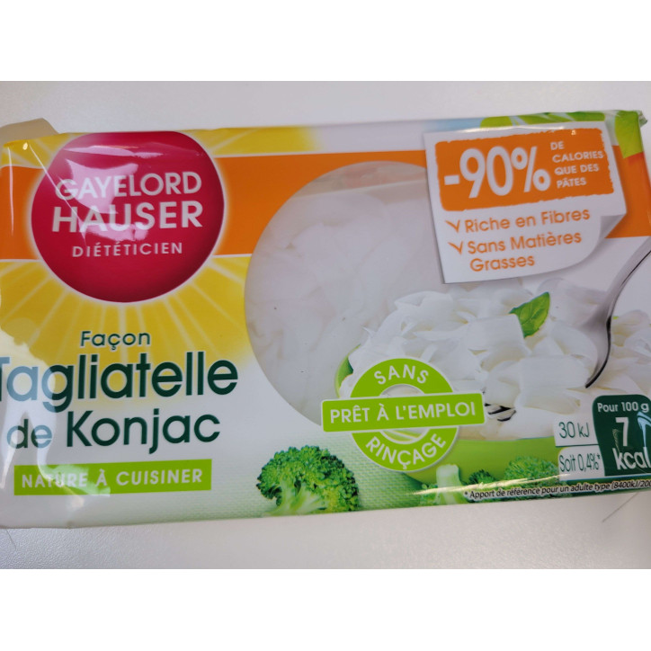 TAGLIATELLE KONJAC NATURE 160G