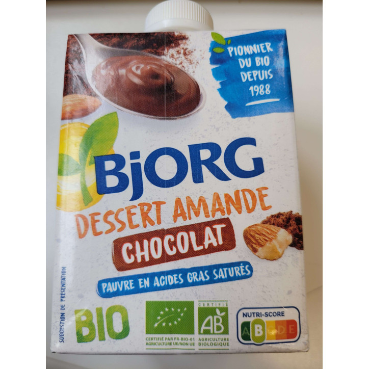 BJORG DESSERT AMANDE CHOCO 534G