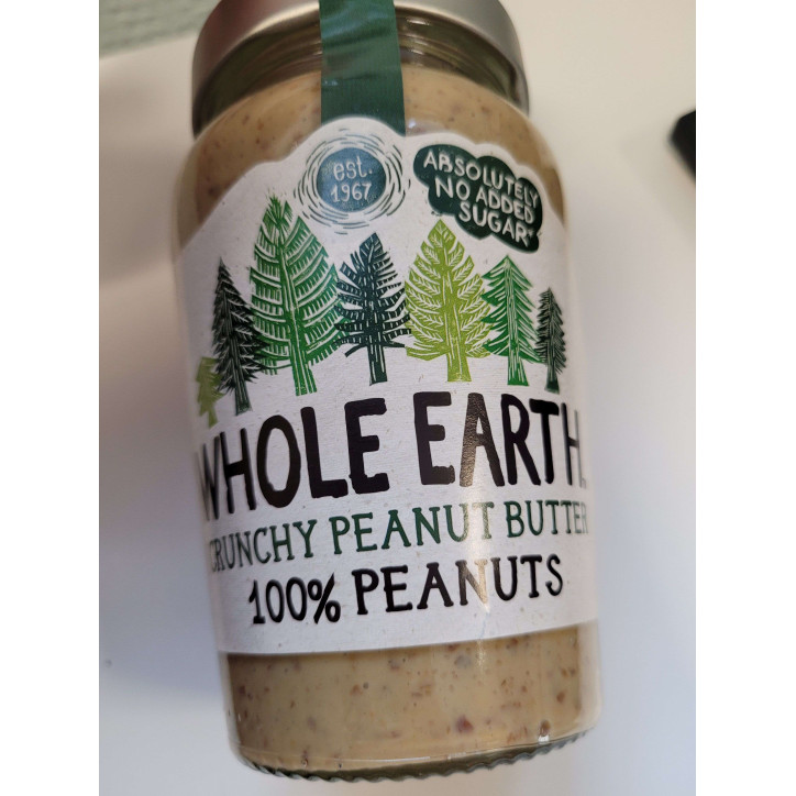 CRUNCHY PEANUT BUTTER 340G