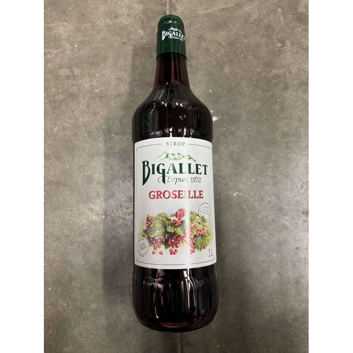 BIGALLET SIROP 1L GROSEILLE
