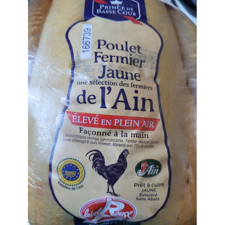 POULET FERMIER DE L'AIN 2KG ENV