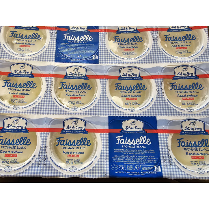 FAISSELLE FROMAGE BLC 12 X 100GRS 