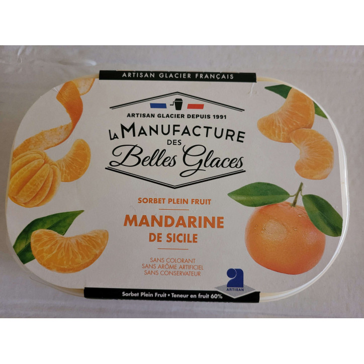 SORBET MANDARINE 750ML