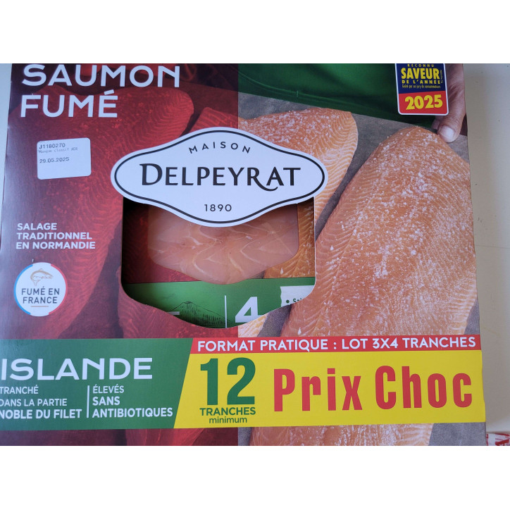 SAUMON ISLANDE 12T 330G