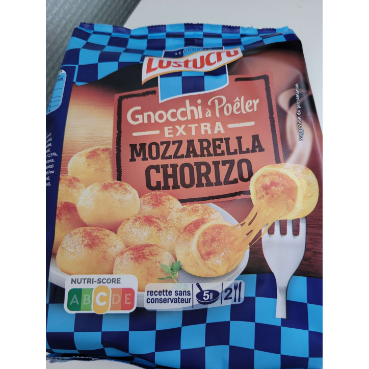GNOCCHI MOZZA CHORIZO 280G