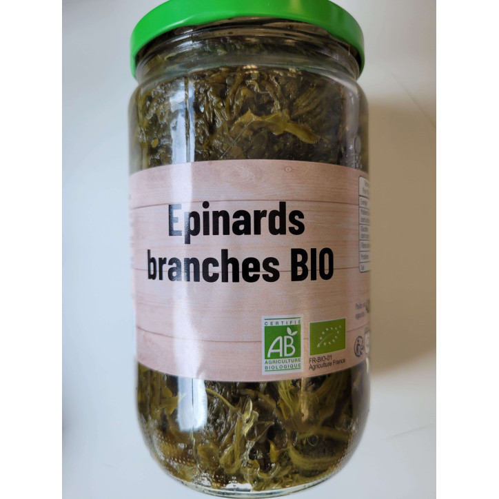 EPINARDS BRANCHES BIO 420G