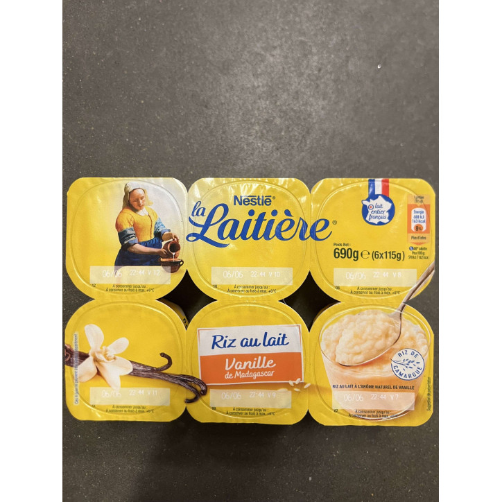 RIZ LAIT VANILLE 690GR