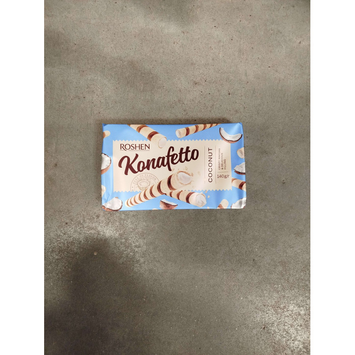 GAUFRETTES ROULÉE NOIX DE COCO 140 GRS 