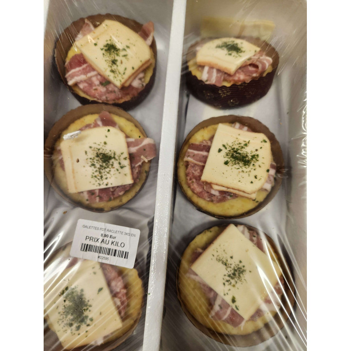 GALETTES PDT RACLETTE 3KG ENV