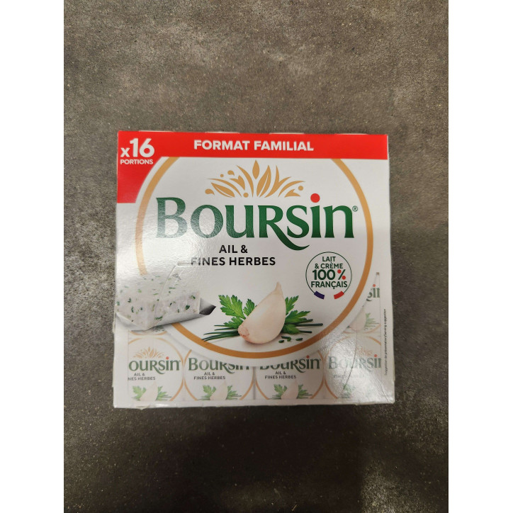 BOURSIN AIL FINES HERBES 256G