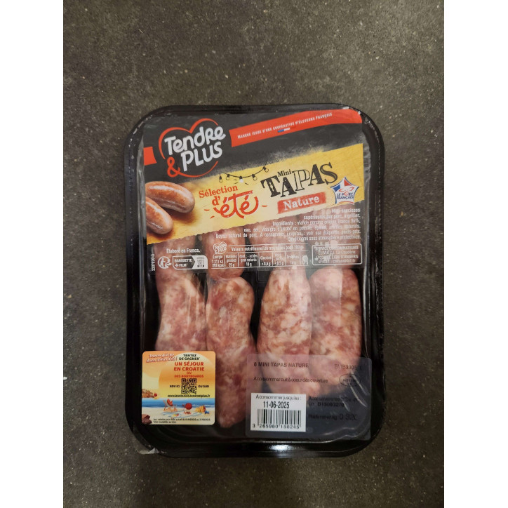 MINI TAPAS NATURE 320G