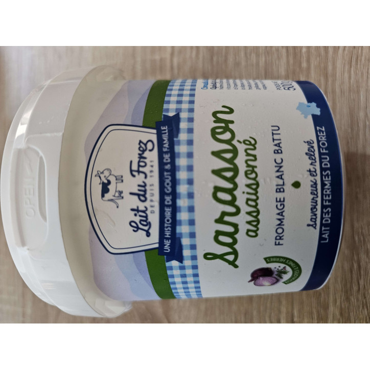 SARASSON BATTU AIL ET ECHALOTTE 500 GRS 