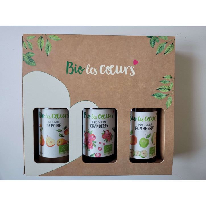 BOX BIO LES COEURS 3X25CL