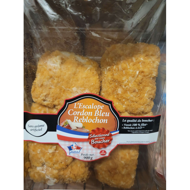 CORDON BLEU BACON REBLOCHON 900G
