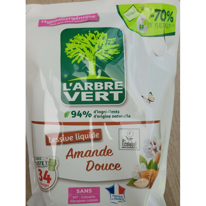 LESSIVE AMANDE DOUCE 1.53L