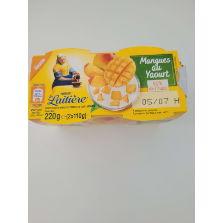 MANGUES AU YAOURT 220G