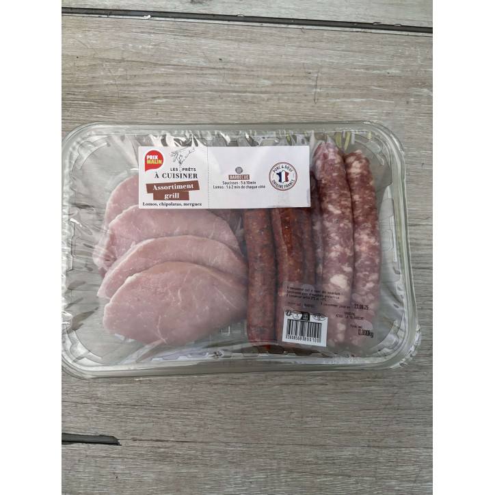 ASSORTIMENT BARBECUE 800GR