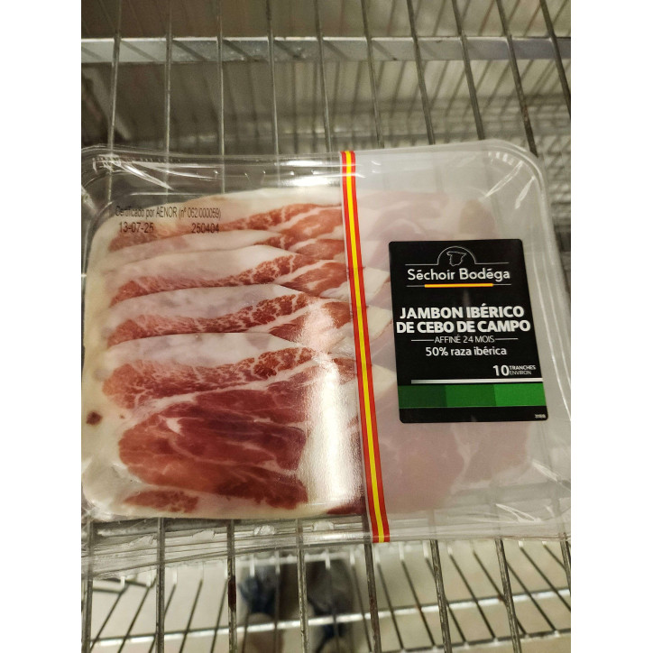JAMBON IBERIQUE 10T 80G
