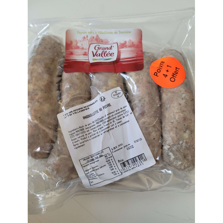 ANDOUILLETTES POIVRE 625G