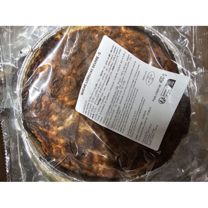 QUICHE LORRAINE 400GRS 