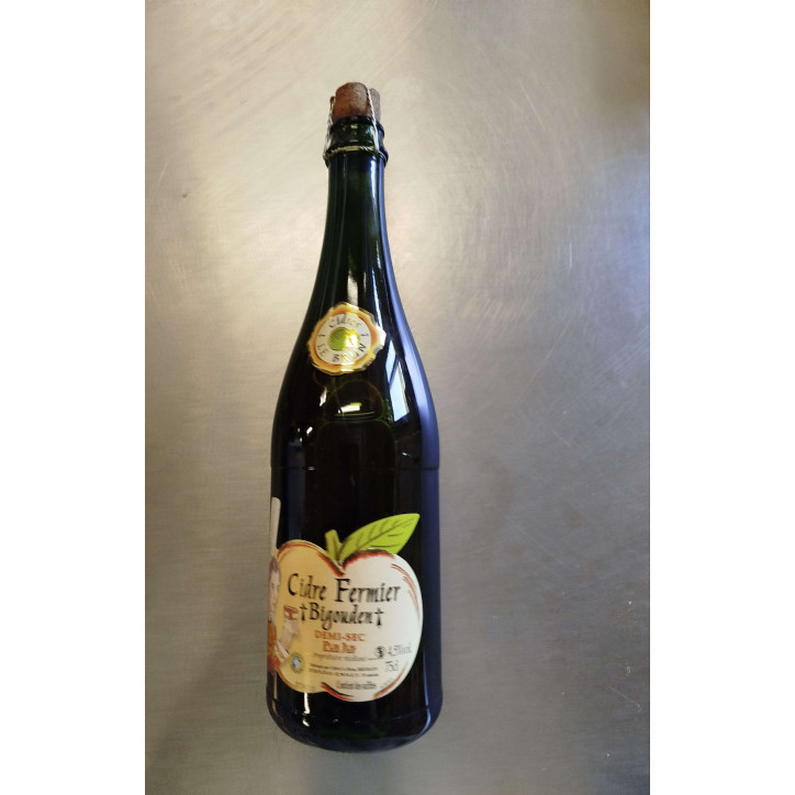 CIDRE FERMIER BRETON 75CL