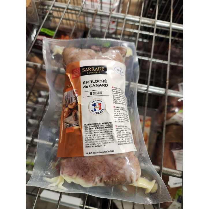 EFFILOCHE CANARD 600GR ENV