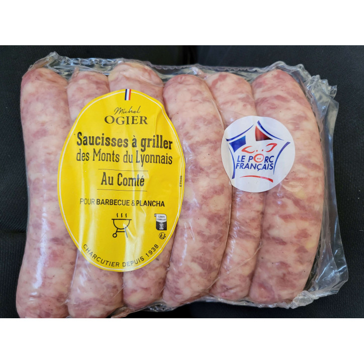 SAUCISSE COMTE A GRILLER 480G