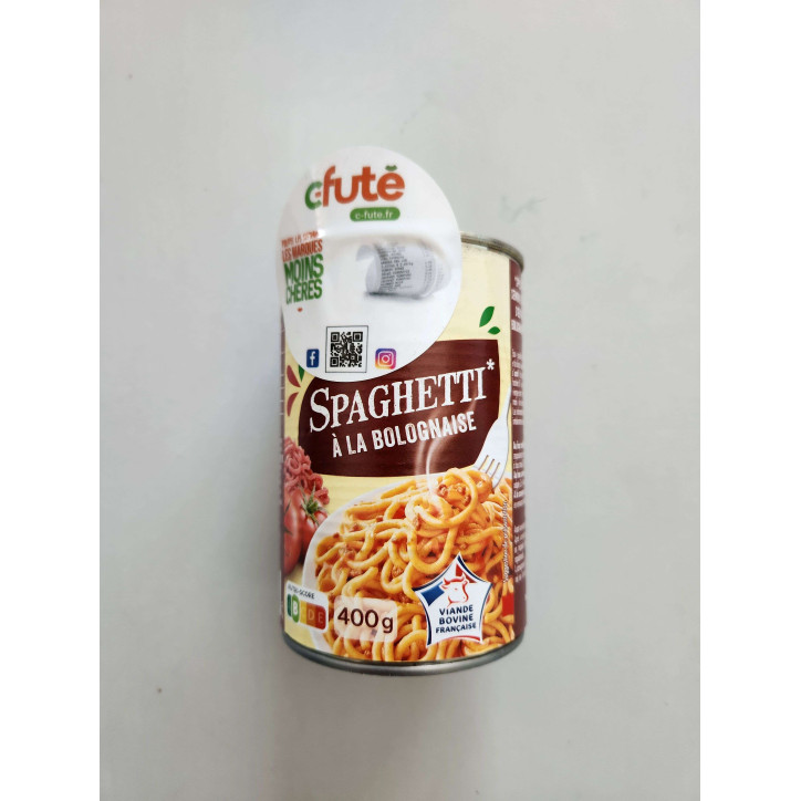 SPAGHETTI BOLOGNAISE 400G