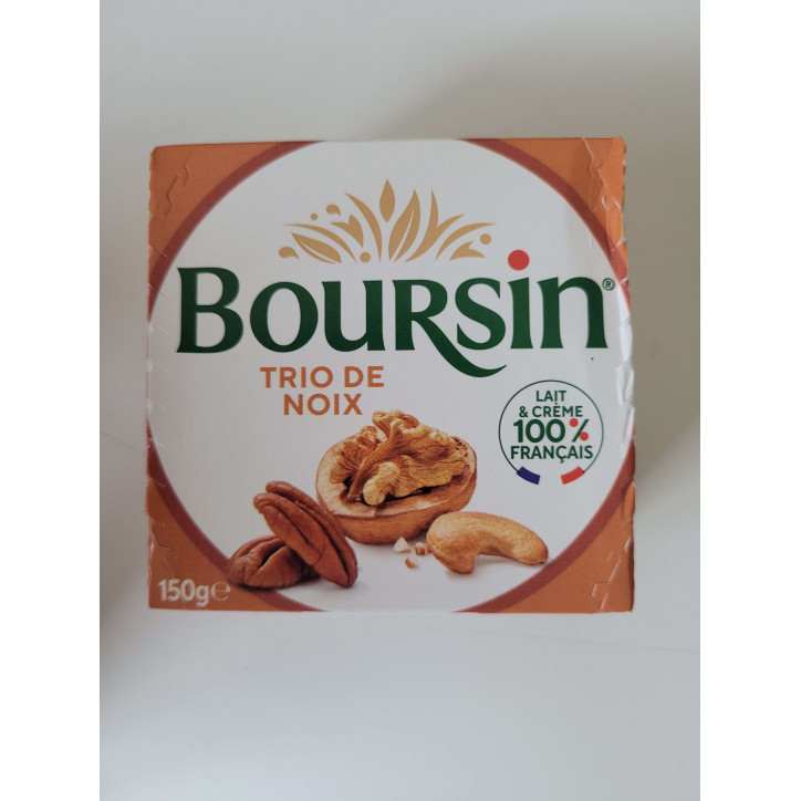 BOURSIN TRIO DE NOIX 150G