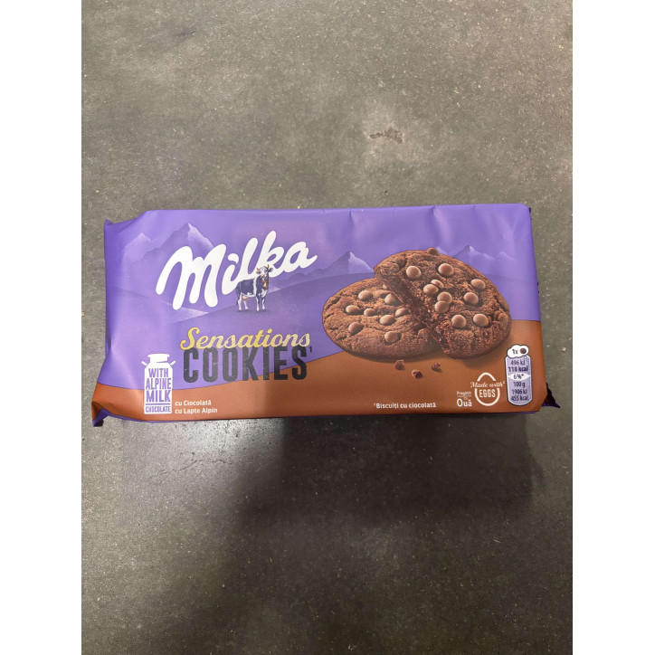 MILKA COOKIE SENSATIONS CHOCOLAT 156GRS 