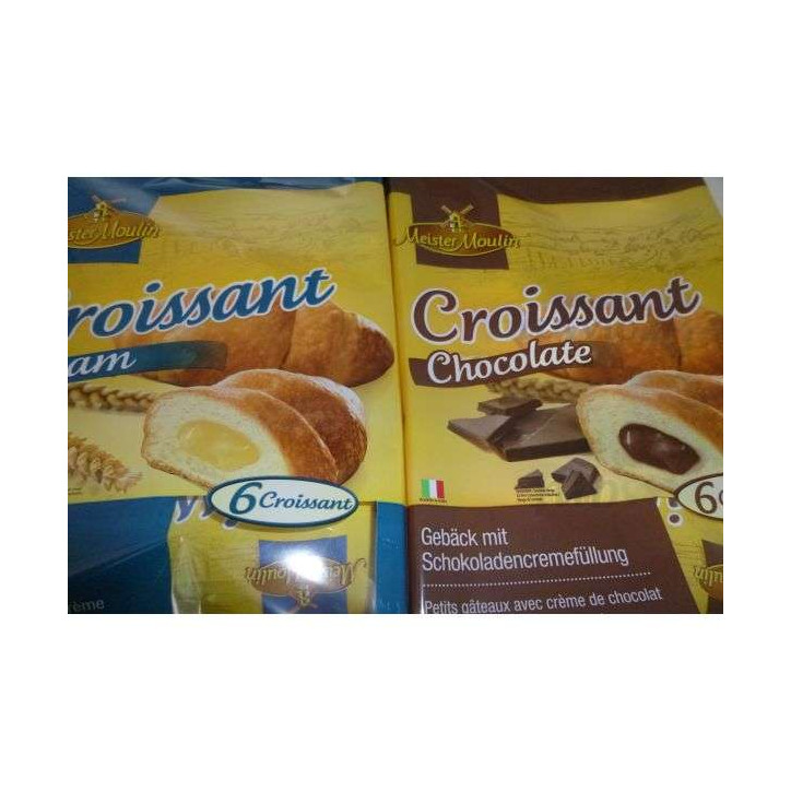 CROISSANTS  X 6  (  CREME OU CHOCO )