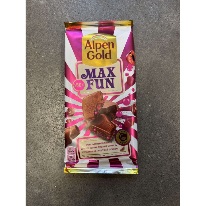 ALPEN GOLD CERISE CARAMEL 150 GRS