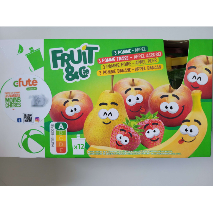 FRUIT & CIE X12 1.08KG