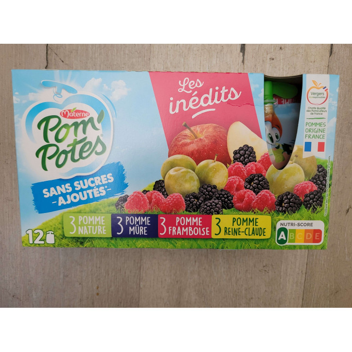 12 POM POTES LES INEDITS 1.08KG