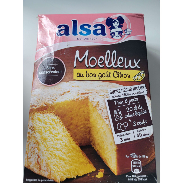 MOELLEUX CITRON ALSA 435G