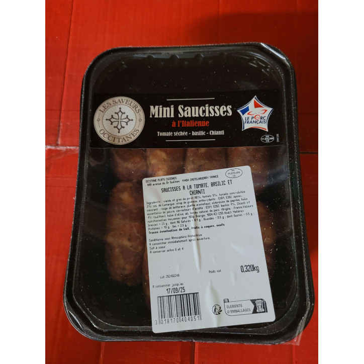 8 SAUCISSES ITALIENNES 320G